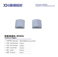 Ferrita de magneto permanente de estroncio sinterizado por arco para motores de motocicletas w021A