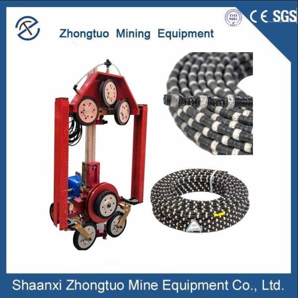Hydraulic Diamond Wire Saw Machine For Stone And Concrete Cutting Driven Wheel One Drive