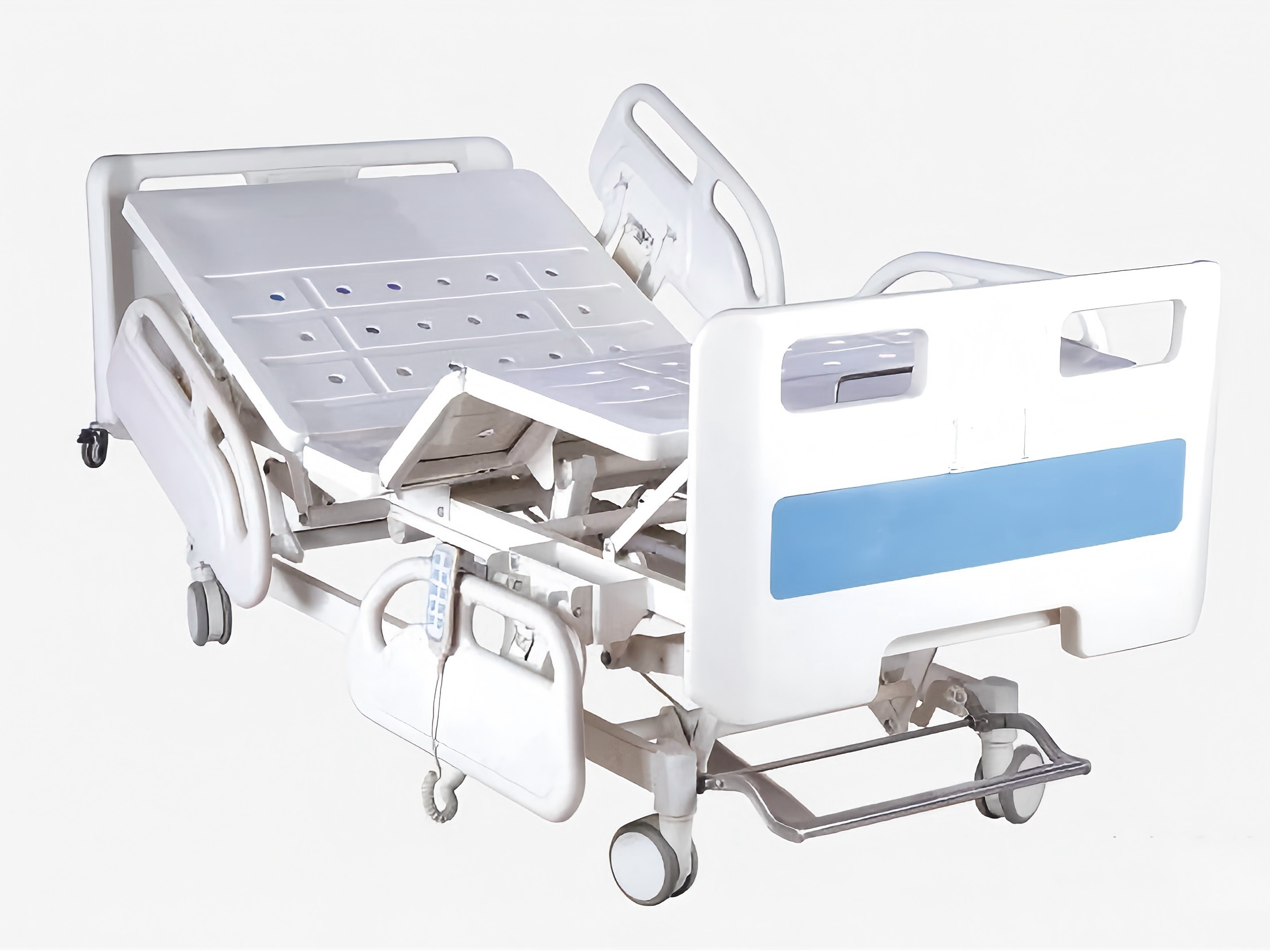 DH-Ⅱ Heavy-Duty Five-Function Electric Bed with Silent Lift and European Rails