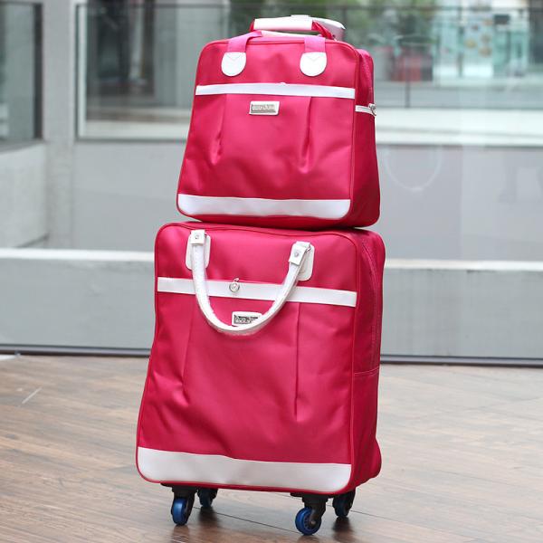 Ensemble de bagages à roulettes spinner TSA durable, imperméable et léger en Oxford, 2025, unisexe, pour mères et filles, sacs de voyage personnalisés