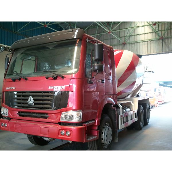 10m³ Diesel 10 Wheelers Concrete Mixer Truck 6x4 With 371HP 25000KG