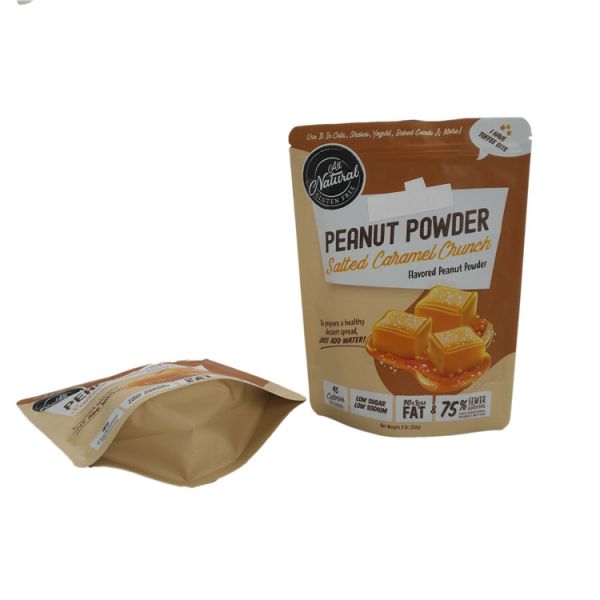 Food Grade Plastic Stand Up Zipper Foil Pouch Packaging