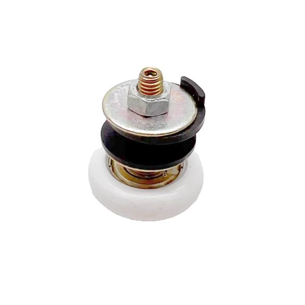 Bathroom Zamak Sliding Stainless Steel Door Rollers Pulley Customized