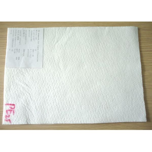 Industry Liquid Filter Bag Micron Filter Fabric 25 Micron Nonwoven PE