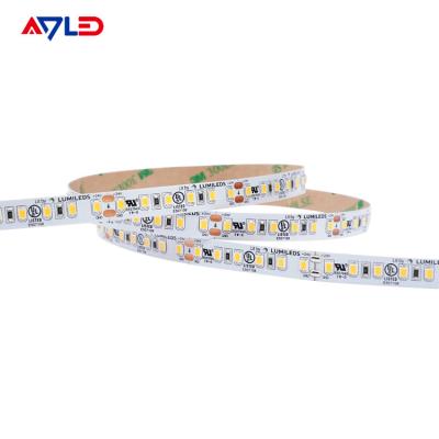 UL comercial alto de Lumileds do tipo das luzes de tira do diodo emissor de luz do CRI o melhor alistou o branco de 12V 24V