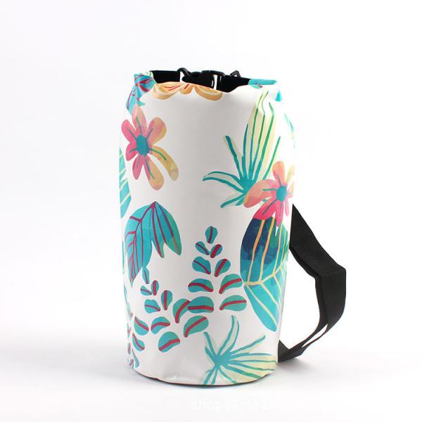 Bucket Type PVC Waterproof Dry Bag , Waterproof Shoulder Bag For Sports