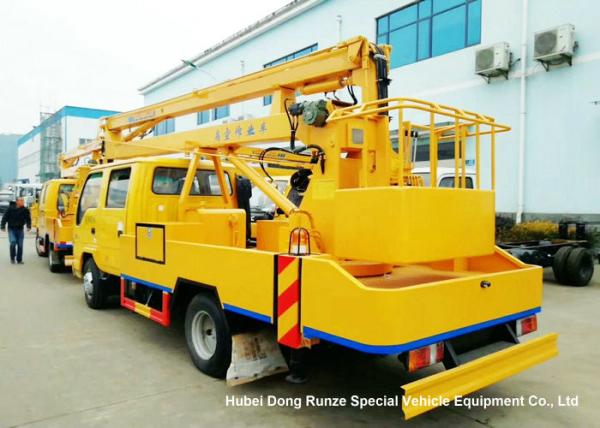 ISUZU 4x2 14-16M Aerial Platform Truck LHD EURO5 , Vehicle Mounted Work Platforms