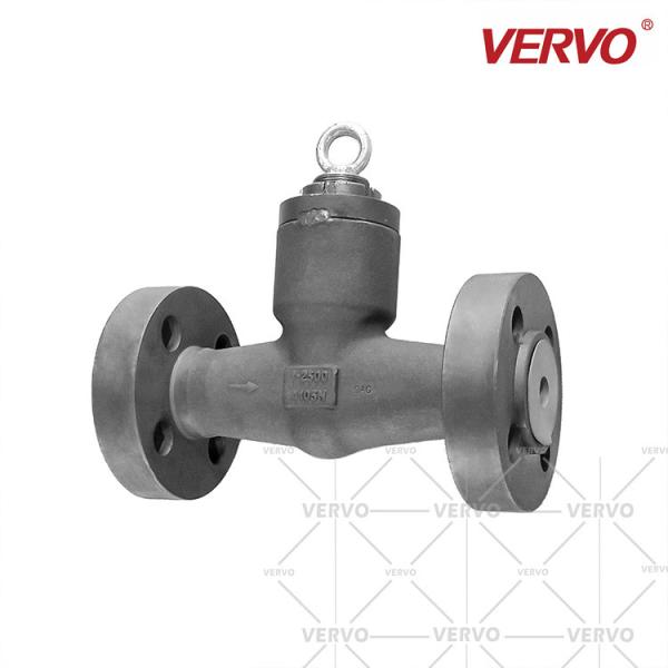 25mm 1'' Flanged Pressure Seal Check Valve Piston Lift  2500 LB Forged Steel Check Valve
