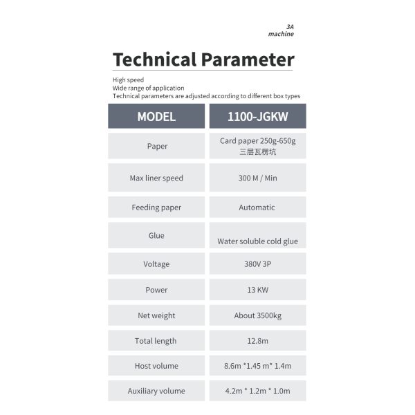 3500 KG 2 3 слоев гофрированный картонная коробка папка клеевая машина с двойным замком внизу