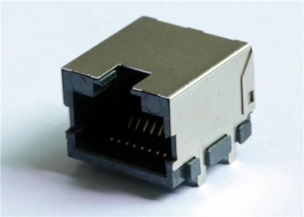 perfil baixo RJ45 SMD Jack de 10.75mm nenhum diodo emissor de luz LPJE4720DNL 8Position