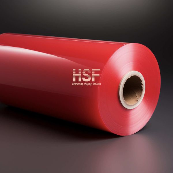 Непрозрачная красная полиэтиленовая пленка 60uM, используемая для парозащитных покрытий