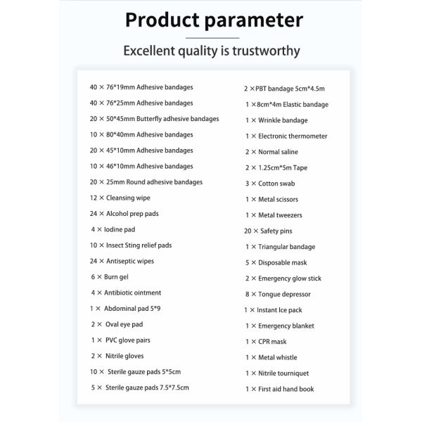 Training Family First Aid Box Antiseptic  Black  Basic First Aid At Home