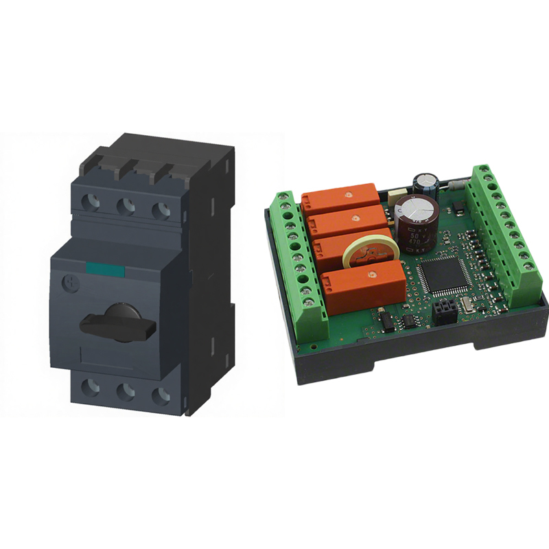 Sie-mens 3RV2011-0FA15 Thermomagnetic Motor Protection Circuit Breaker 3-Pole DIN Rail Phase Loss Thermal Magnetic