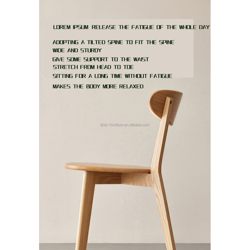 Customized Solid Wood Fast Food Cafe Restaurant Tables and Chairs with Rubber Wood Frame at Prices