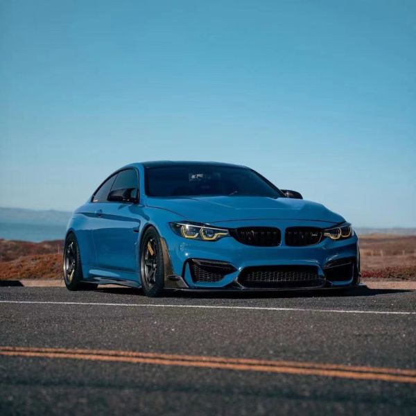 For BMW M3 M4 F80F82 Carbon Fiber Body Kit M3 M4 F80F82 Upgraded Carbon Fiber Front Lip Front Spoiler