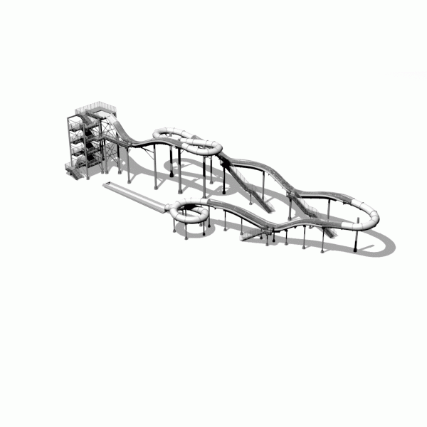 Езды башни падения внеземного скольжения пробки стеклоткани супер свободные (HT-52)