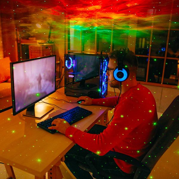 Practical USB Plug In Smart Star Projector Multipurpose For Home Theater