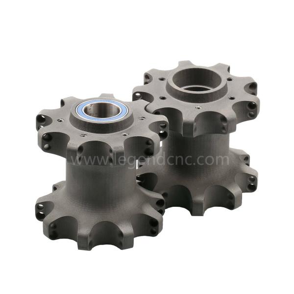 Multiple Process Nylon CNC Machining High Precision 3D Print 5 Axis