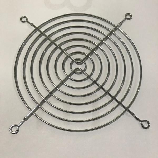 Steel / Plastic Air Conditioner Fan Guard Smooth Surface Corrision Resistant