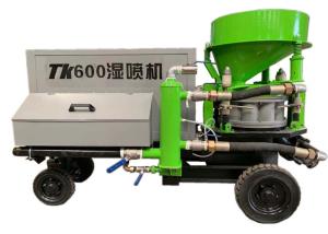 Pulvérisateur de alimentation de Gunite de machine concrète sèche humide du b