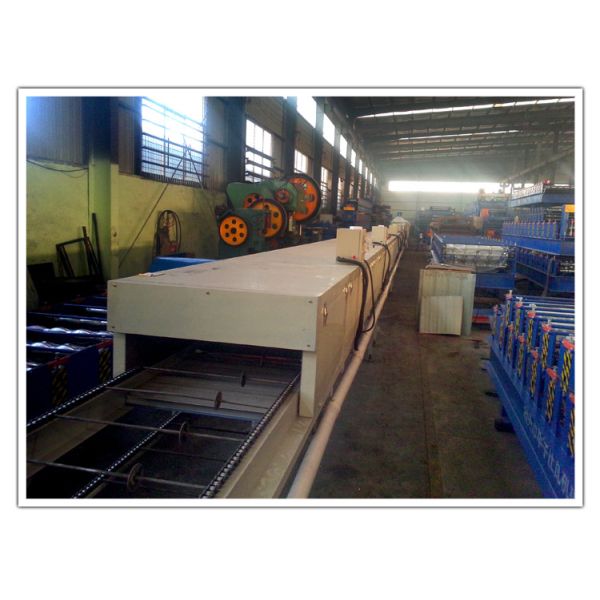 Glazed Zinc Stone Coating Roof Antique Tile Roll Forming Machine High Speed 6-8m/min