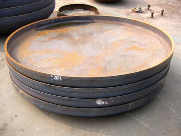 Polished Alloy Aluminum Tank Heads 89mm Dished Head Tank Industry