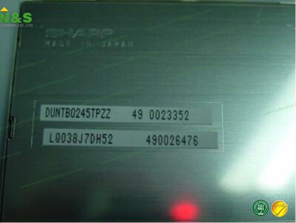 Low Power Consumption 3.8 Inch Sharp LCD Panel LQ038J7DH52 For Medical Application