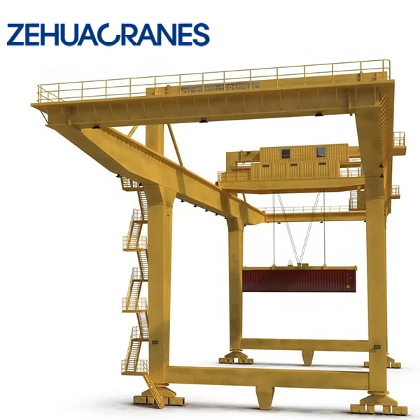 Rail Mounted Gantry Crane RMG Container Handling System for Automated Terminals and Intermodal Freight Yards
