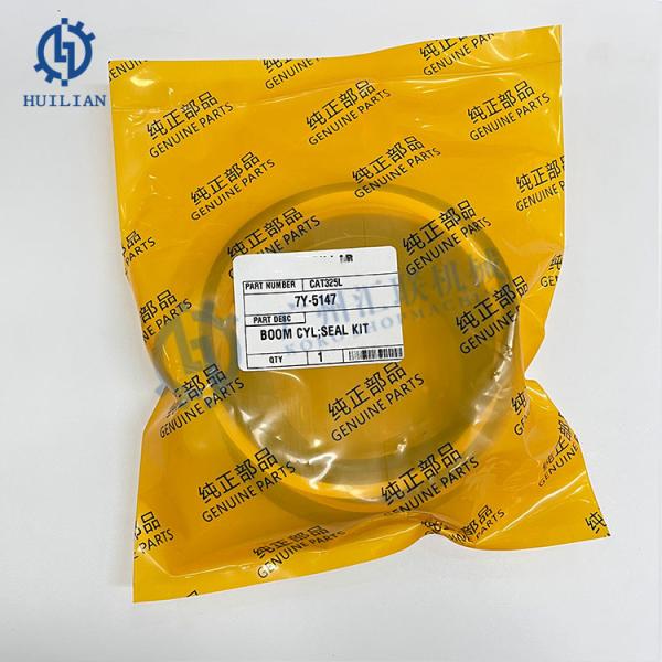 Caterpillar Cat320 Cat323 Cat324D Cat325L Boom CYL Seal Kit Excavator 7Y-5147 CYL Oil SEAL Repair Spare Part Cylinder Boom Kit for Excavator Oil Sealing