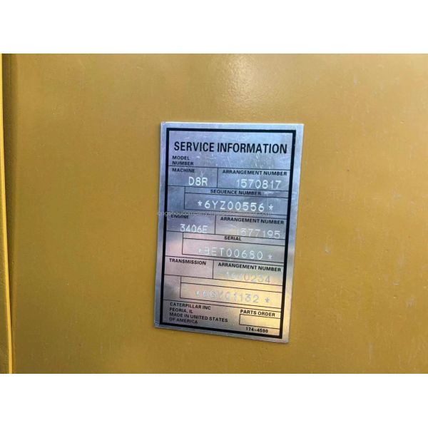 3406C USED Original D5 D6 D7 BULLDOZER D8R DOZER For CATERPILLAR