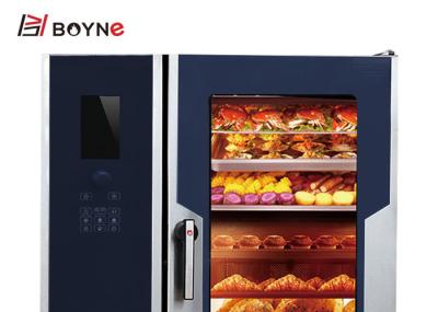 Cocina comercial que cocina la versión Combi Oven With Boiler del LCD del equipo