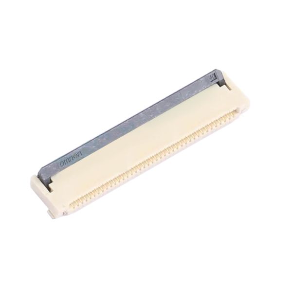 XF2M-4015-1A FFC & FPC Connector with 0.5 mm Pitch 40 Position Right Angle SMT Board Mount