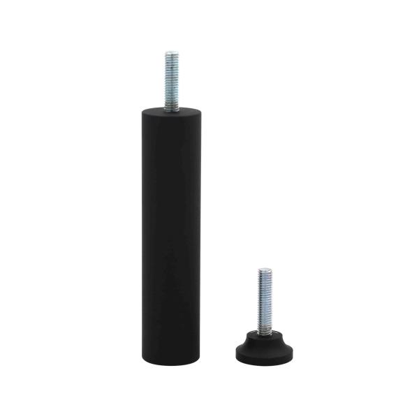 KR-P0307 Modern Plastic Sofa Legs Replacement , Adjustable Furniture Feet Long Lifespan