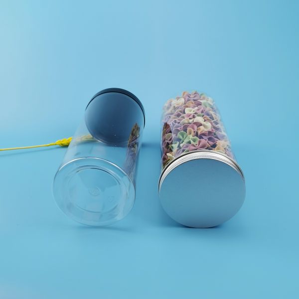 BPA Free PET Cookie 71.5mm 950ml Food Safe Plastic Jars