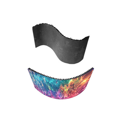 P1.25 Flexible LED Display Screen 240*120mm Curved 110°-180° For Outdoor Advertising