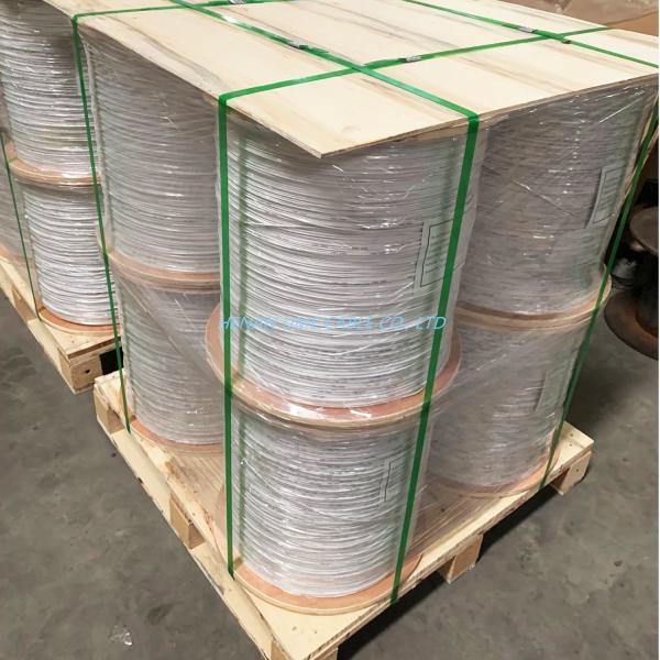 Cable elétrico de cobre plano isolado de PVC com fio gêmeo BVVB especificado pelo cliente