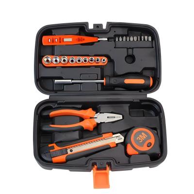 JYH-HTS25-1 Hardware Tools Kit Wrench All Purpose Tool Box Car Repair Tool Ratchet Wrench Household Hand Tool