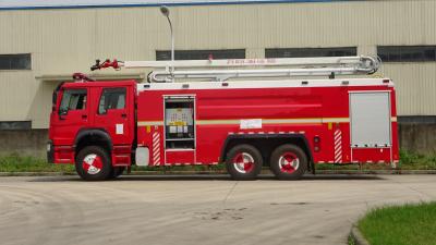HOWO Diesel Water Tower Fire Truck 6x4 tipo de transmissão manual