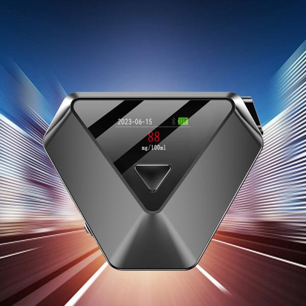 Accurate Electrochemical Fuel Cell Breathalyzer Portable With One Key