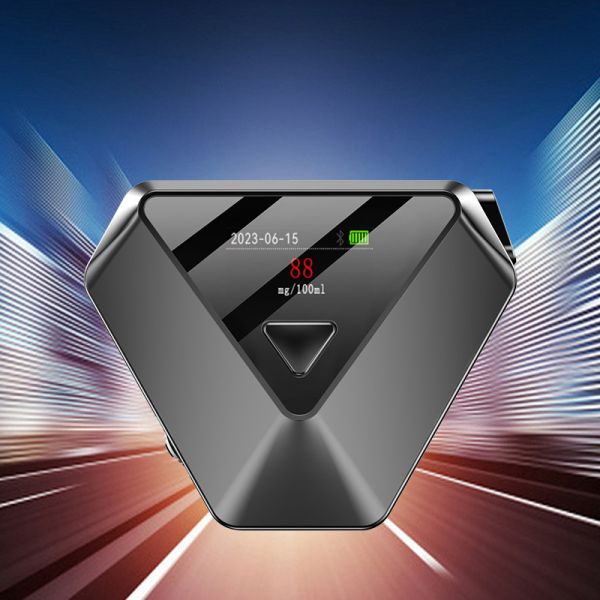 Компактный электрохимический дыхательный анализатор с перезаряжаемой литиевой батареей