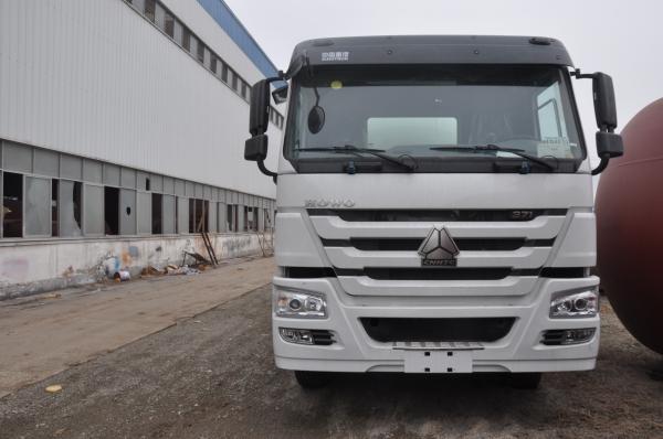 White Color Pressure Vessel LPG Tank Trailer , Stainless Steel Lpg Tank
