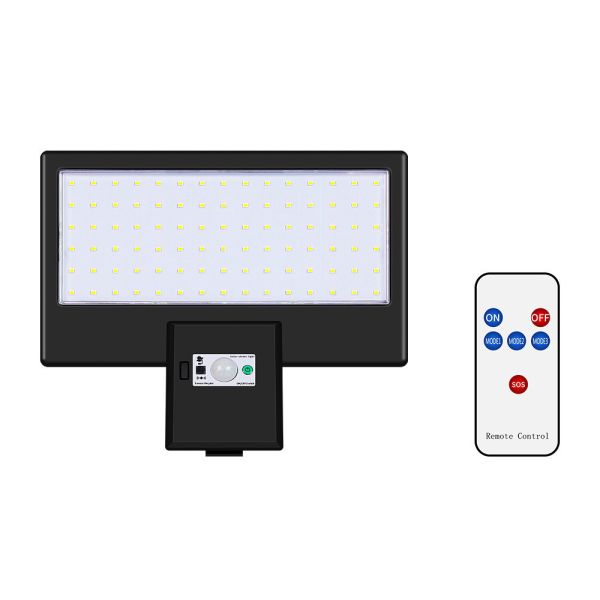 Motion Sensor Solar Wall Light for Outdoor Garden IP65 Waterproof LED Security Lamp