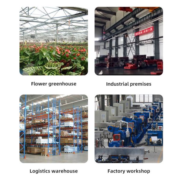 DHF FRP industrial greenhouse big size factory exhaust fan for industrial use workshop exhaust fans ventilation fan