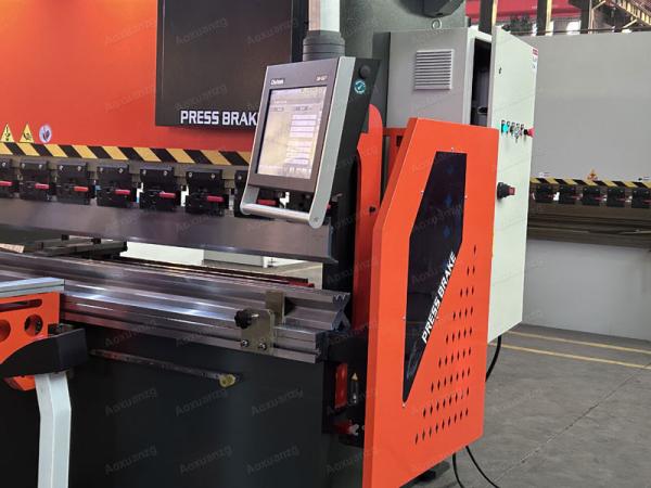 160Tons 3200mm Width Hydraulic Metal Bending Machine CNC DA58T Press Brake 4+1 Axis