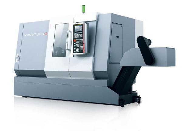 Horizontal Turning Center HTC30Hm Horizontal 12-station Power Turret CNC Turning Lathe Machine