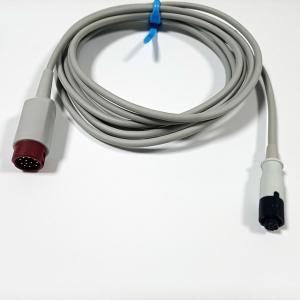 Adaptador do cabo da pressão sanguínea de TPU IBP ao transdutor do conector de