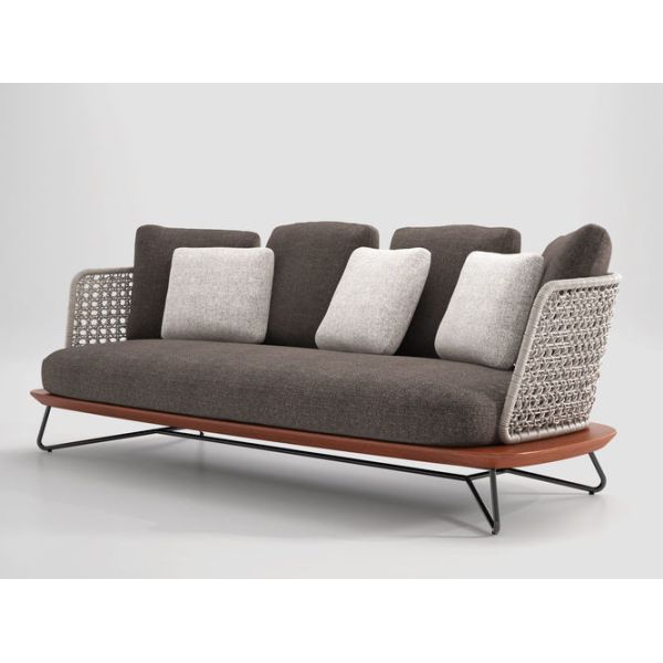 Outdoor Rattan Sofa Set for Comfortable and Fashionable Garden Seating