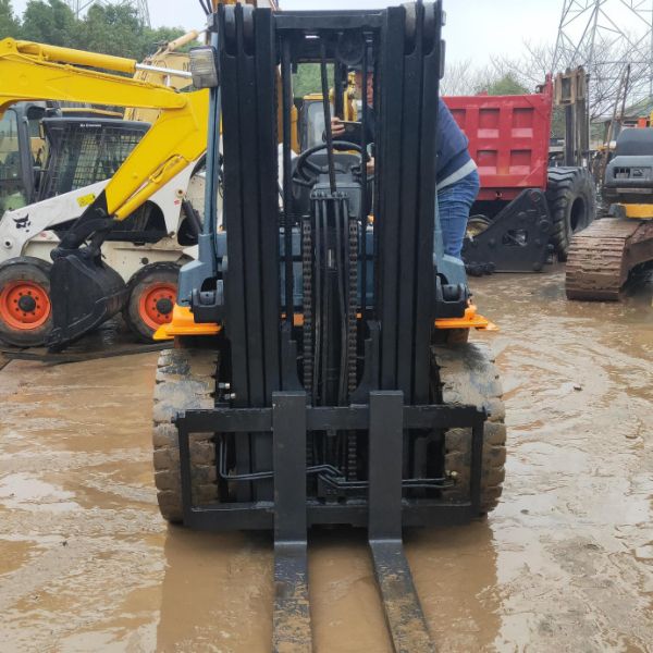 Secondhand FD50 Toyota Diesel Forklift Dealer 5 Ton