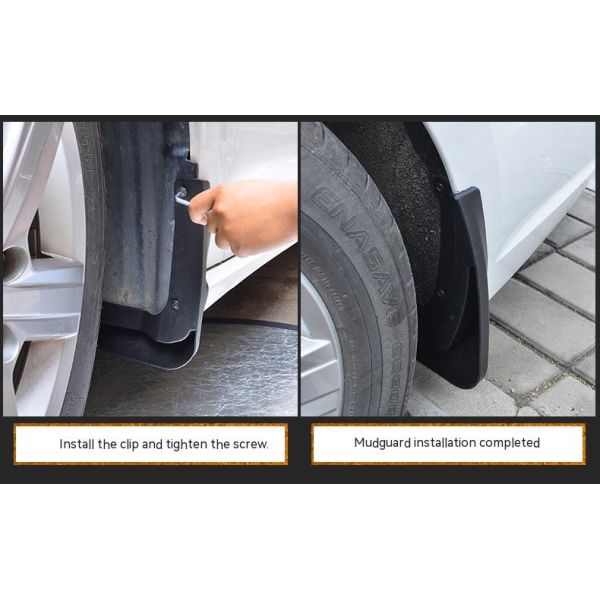 Replacement Parts Rubber Mudflaps for Trailer 4pcs Car Mud Flaps Splash Guard