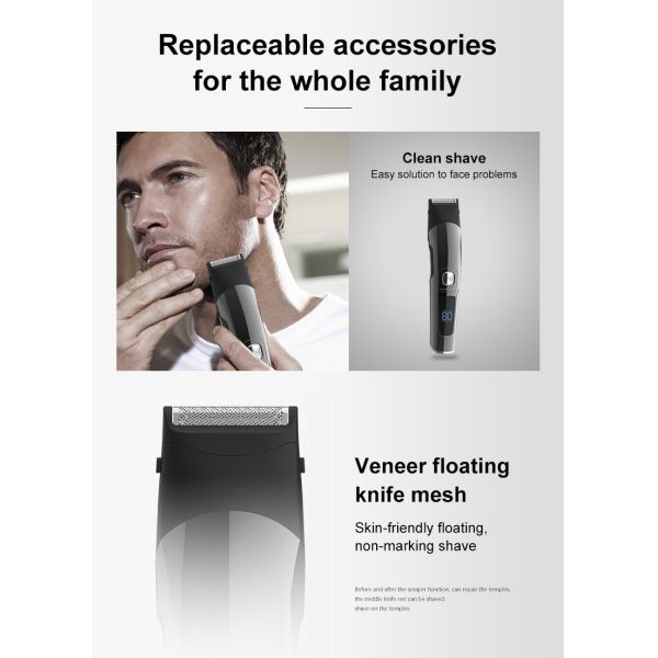 Волосы домочадца бесшнуровые режа триммеры 61-90min с лезвием нержавеющей стали